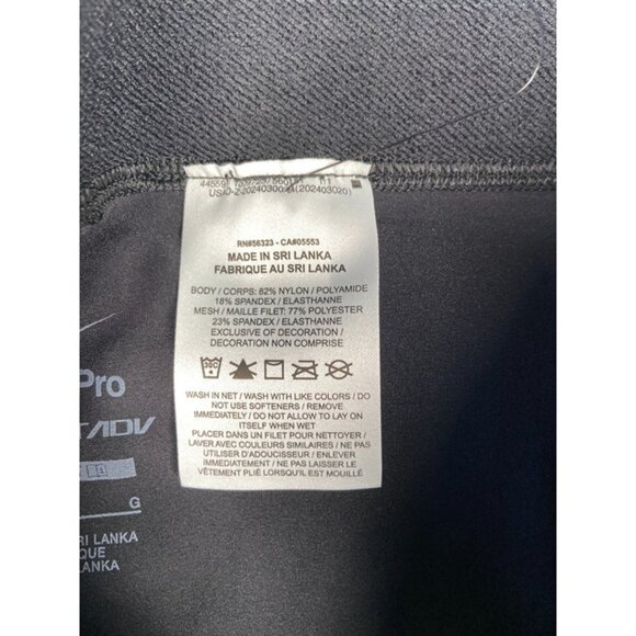 Nike Pro Recovery Dri-FIT ADV Fitness Tights Size Medium Men Black FZ1641-010 - Picture 7 of 7